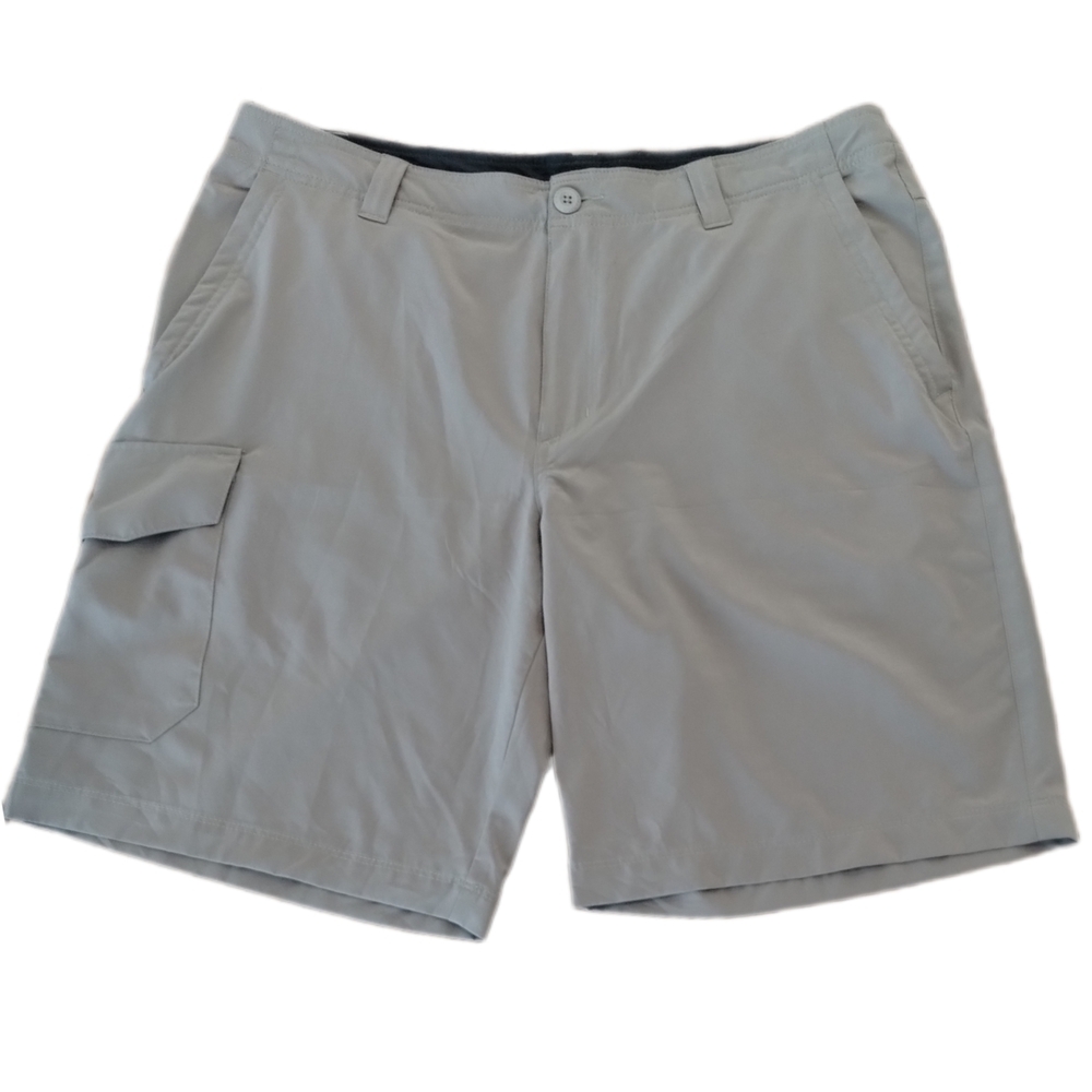 Columbia Eaglecrest 10" Cargo Shorts 36 Tusk Omni-Shade Omni-Wick UPF 50 - Picture 2 of 8